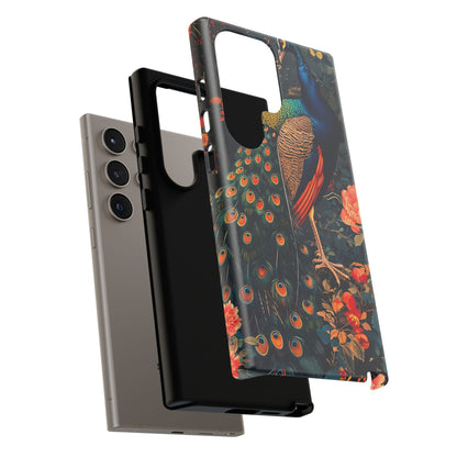 Peacock Phone Case - Artistic Floral Design, Tough Covers for iPhone, Stylish Mobile Accessories, Gift for Nature Lovers, Unique Cell [...]