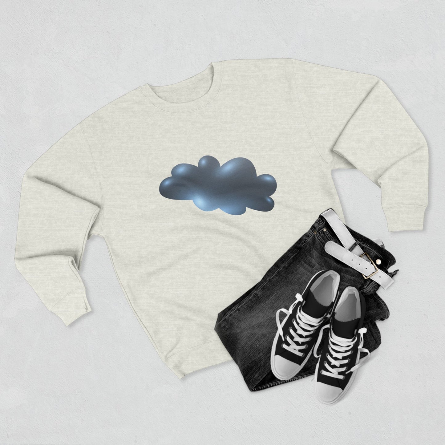 Unisex Crewneck Sweatshirt - Serene Cloudscape Dreamy Cloud