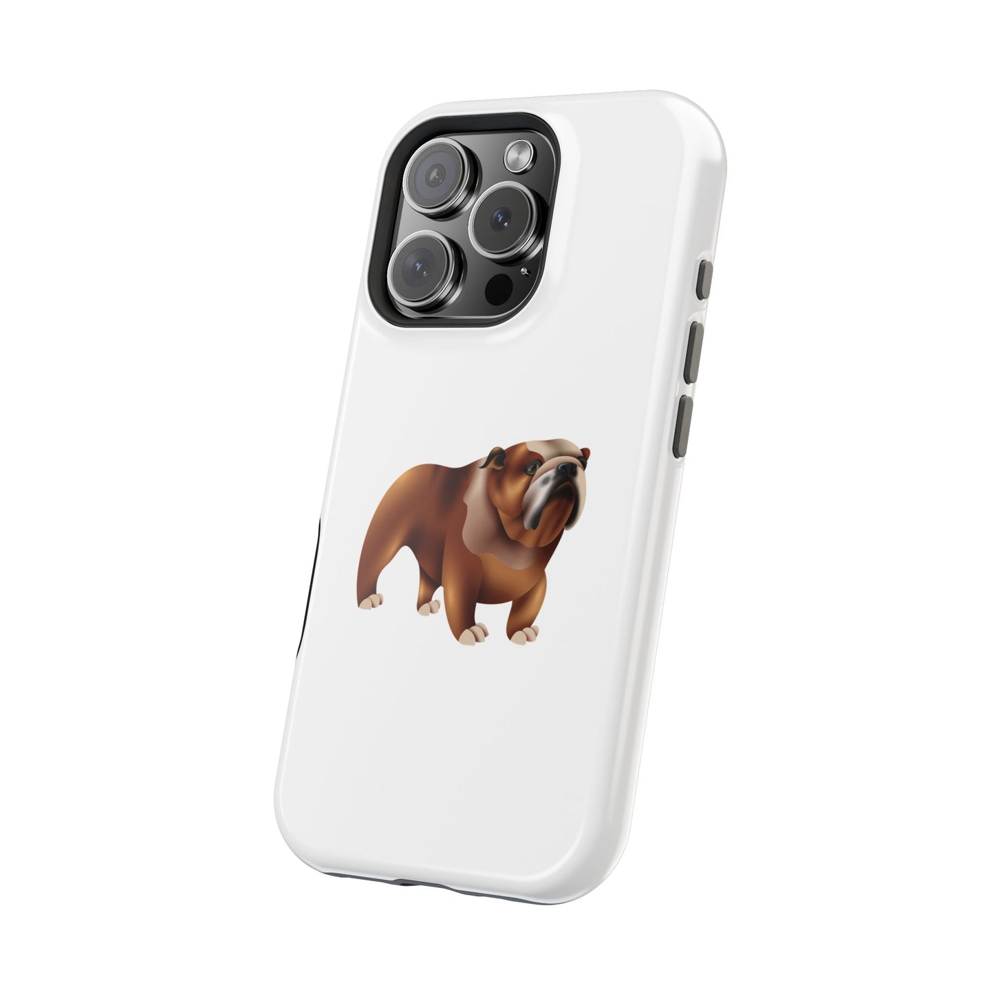 Dog Lover Magnetic Tough Cases, Bulldog Phone Case, Pet Owner Gifts, Stylish Phone Accessories, Customizable Cases for Pet Lovers