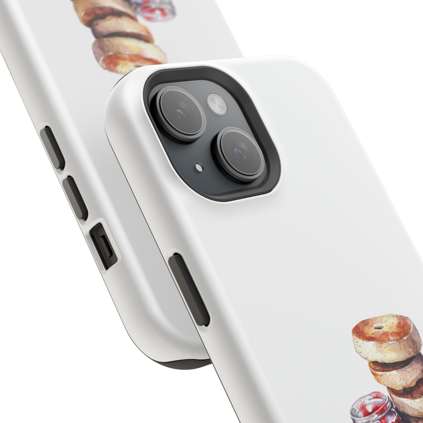 Artistic Phone Cases, Personalized Cases for Food Lovers, Stylish Magnetic Tough Cases, Unique Gift for Foodies, Trendy Accessories