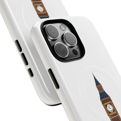 Tough Magnetic Phone Cases with Iconic Big Ben Design, Phone Protector, Unique Gift, London Souvenir, Magnetic Case for Phones
