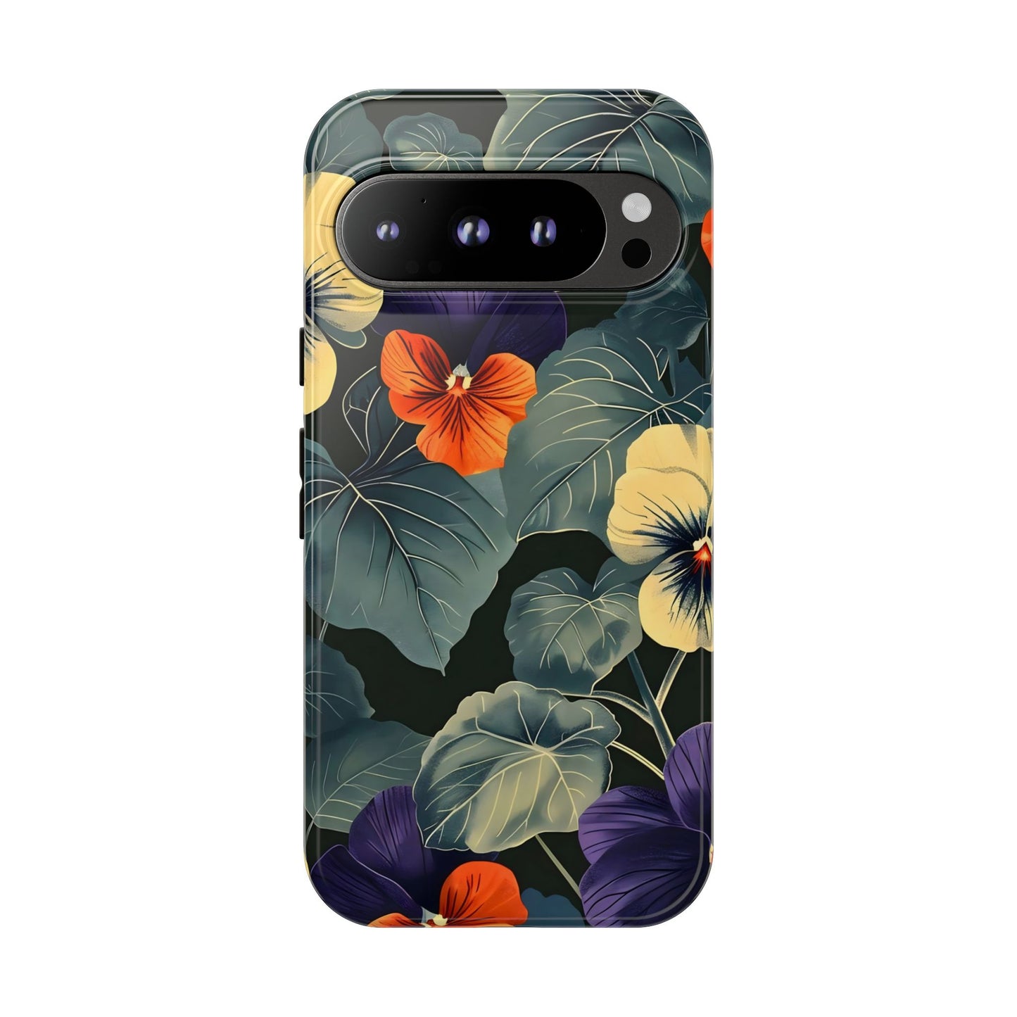 Tough Cases Floral iPhone Case, Tough Phone Cover, Stylish Floral Design, Gift for Her, Summer Vibe, Durable Protective Case