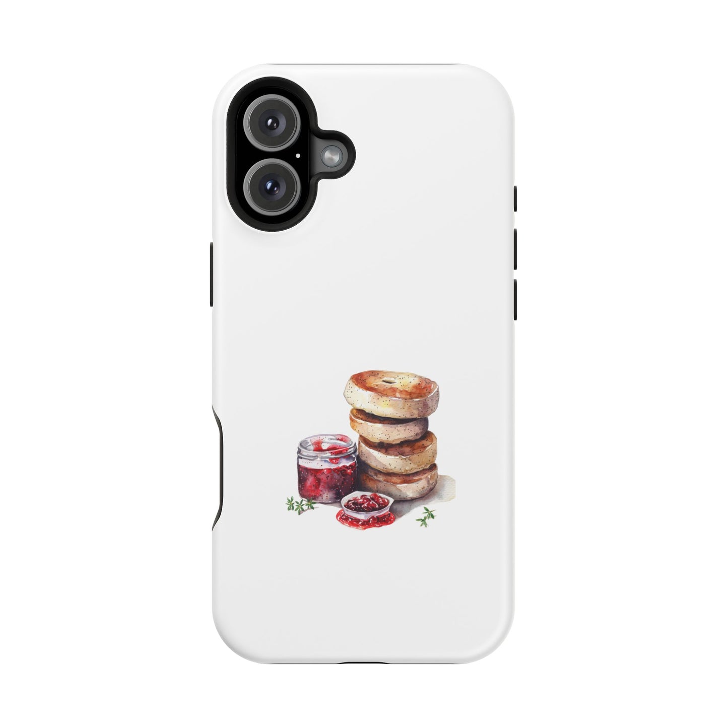 Artistic Phone Cases, Personalized Cases for Food Lovers, Stylish Magnetic Tough Cases, Unique Gift for Foodies, Trendy Accessories