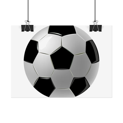 Soccer-Themed Rolled Posters | Perfect for Sports Decor, Game Room, Youth Birthdays, Gifts for Soccer Fans, Wall Art