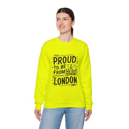 Unisex Heavy Blend™ Crewneck Sweatshirt - Proud to be from London