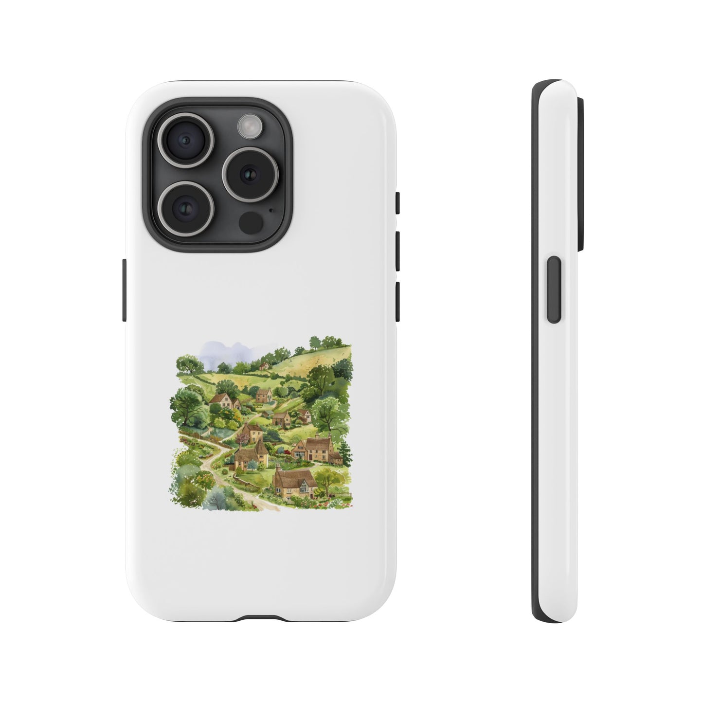 Rustic Village Phone Case - Tough Cases
