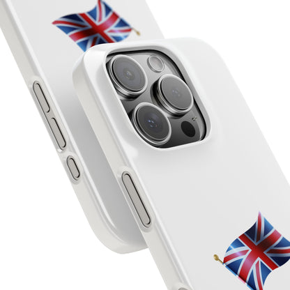 Union Jack Phone Case - Slim Phone Cases for Brits, Travel Lovers, United Kingdom Pride, Gift for Him/Her, National Holidays