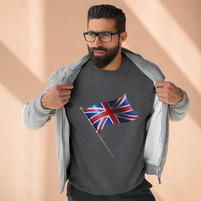 Unisex Crewneck Sweatshirt - Classic UK Flag