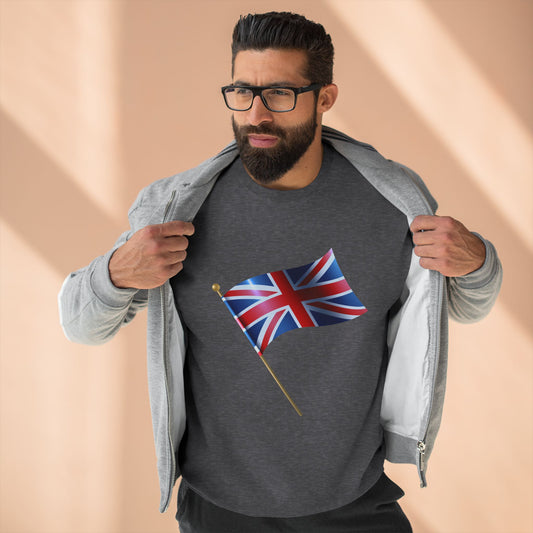 Unisex Crewneck Sweatshirt - Classic UK Flag
