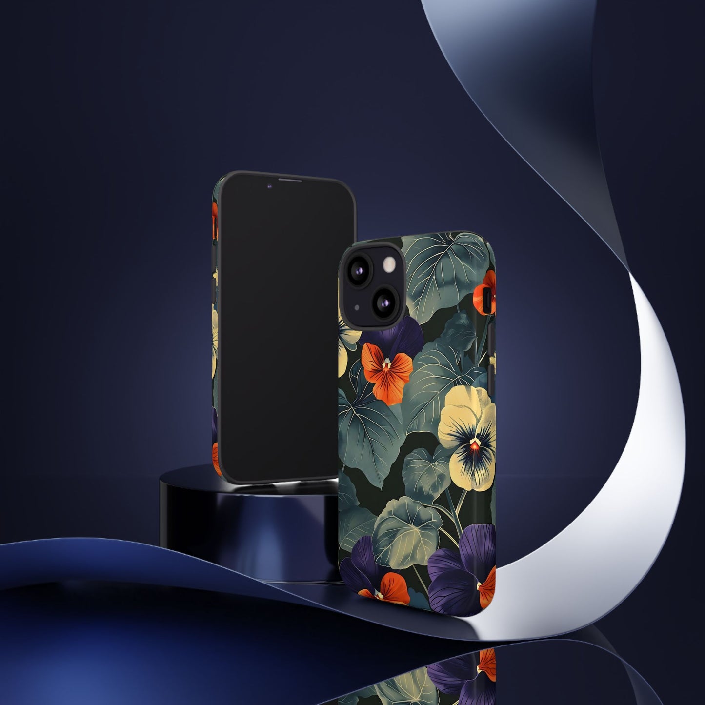 Tough Cases Floral iPhone Case, Tough Phone Cover, Stylish Floral Design, Gift for Her, Summer Vibe, Durable Protective Case