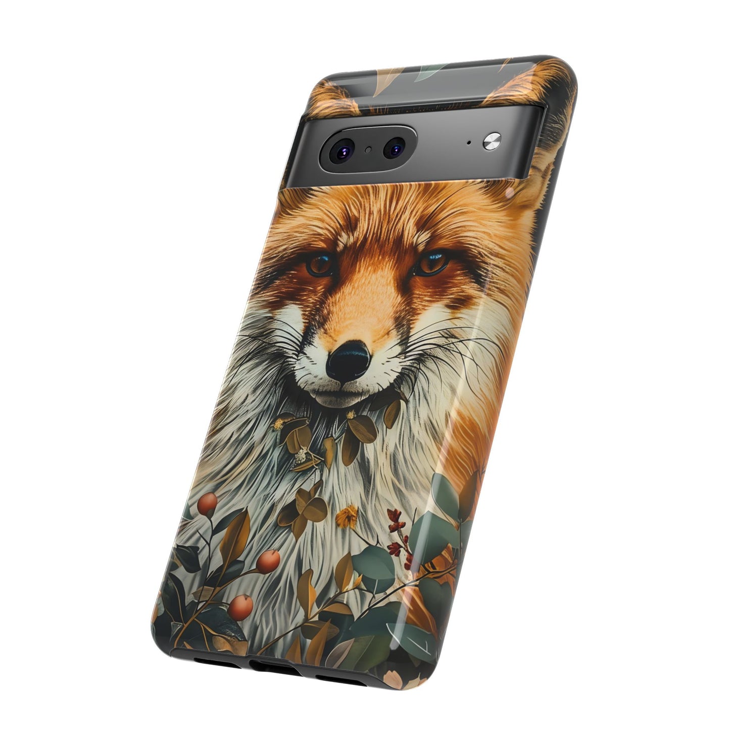 Fox Design Tough Phone Case - Nature Lover's Gift, Wildlife Accessory, Stylish Protection, Eco-Friendly Mobile Cover