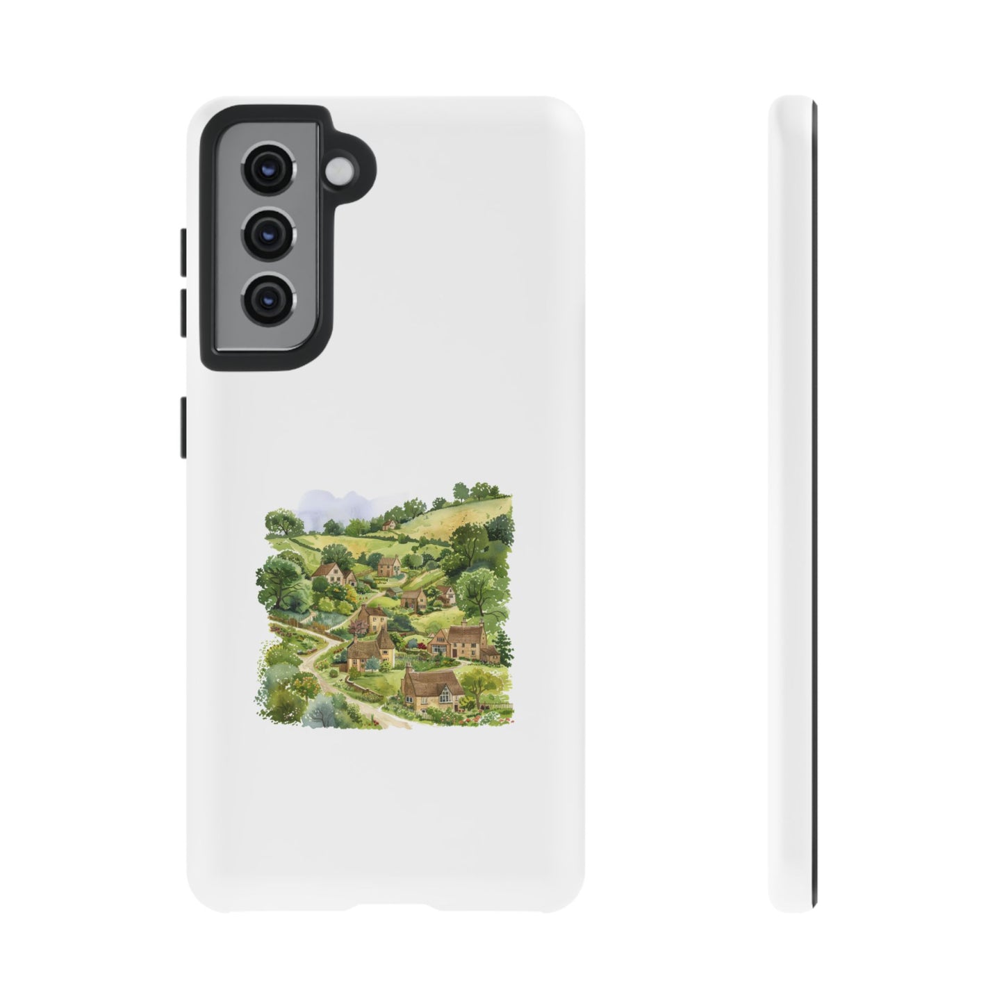 Rustic Village Phone Case - Tough Cases