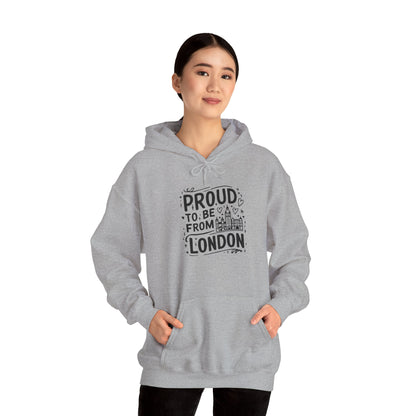 Unisex Heavy Blend™ Hooded Sweatshirt - Proud to be from London
