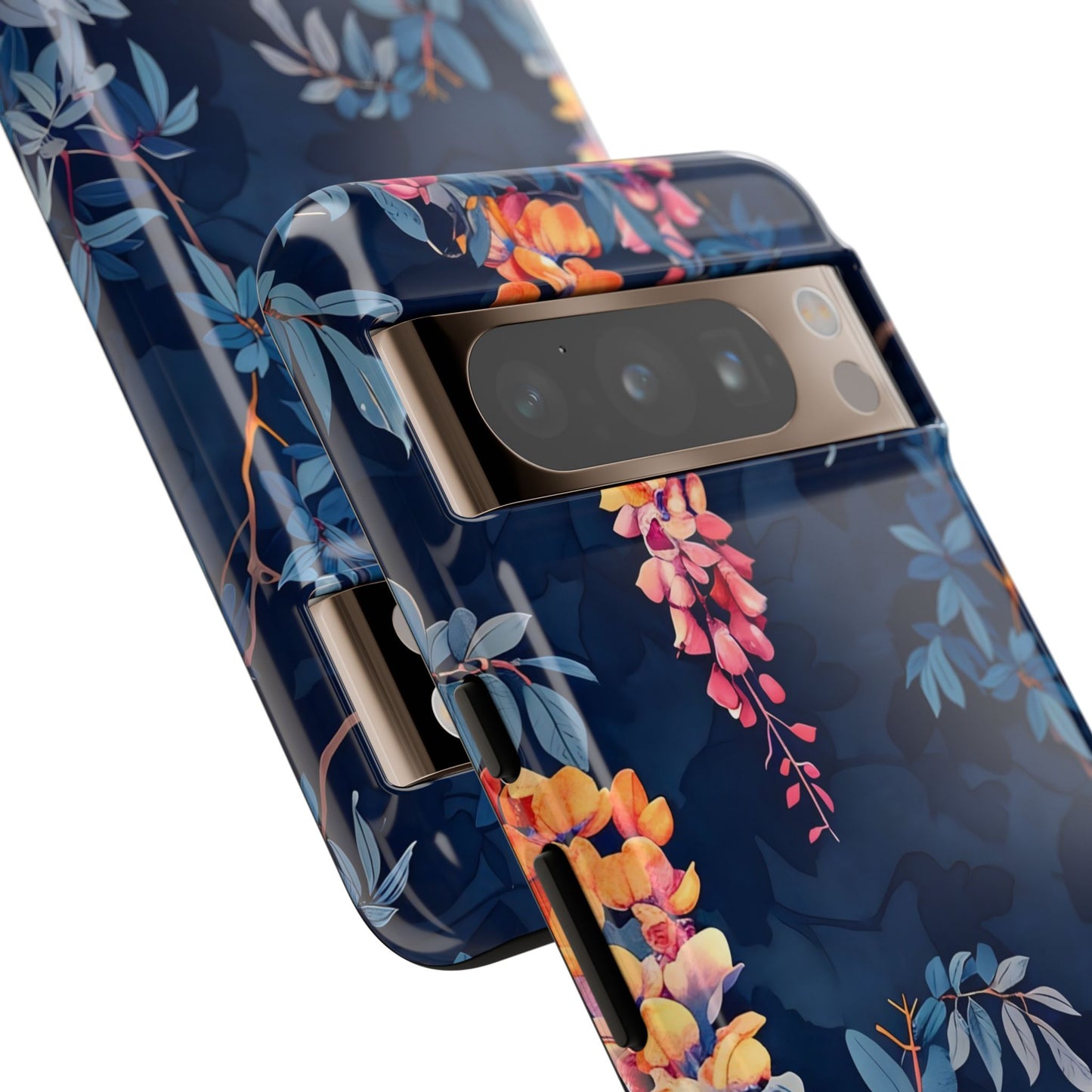 Floral iPhone Case, Tough Phone Cover, Gift for Her, Nature Lover Accessory, Spring Decor, Unique Floral Design