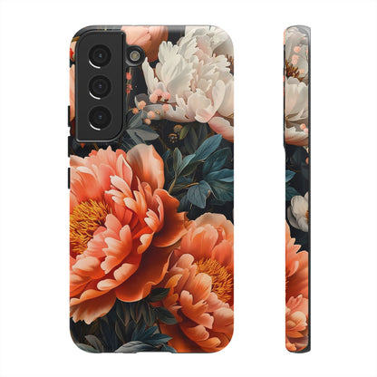 Floral Phone Case - Tough Cases, Durable Cover, Flower Design, Unique Gift, Phone Accessories