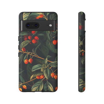 Tough Cases, Floral Phone Case, Nature-Inspired Tech, Unique Gift, Phone Accessory, Botanical Design, Fall Vibes