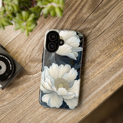 Elegant Floral Phone Case, Floral iPhone Cover, Flower Art Phone Case, Eco-Friendly Mobile Protection, Tough & Stylish Phone Case