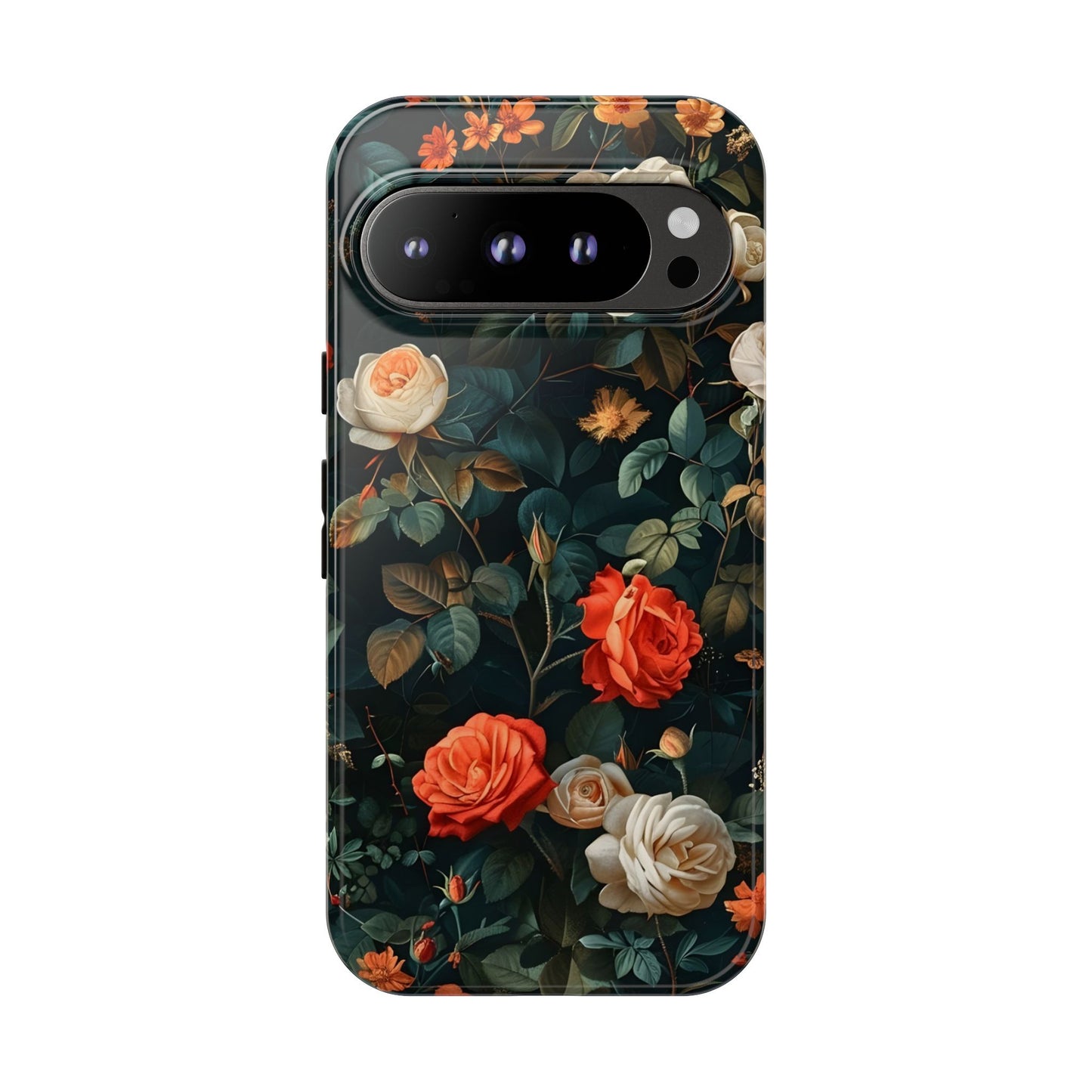 Floral Phone Case | Tough Cases with Elegant Design | Gift for Her, Mother's Day, Birthdays, Personalized, Trendy Tech Accessories