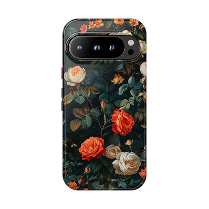 Floral Phone Case | Tough Cases with Elegant Design | Gift for Her, Mother's Day, Birthdays, Personalized, Trendy Tech Accessories