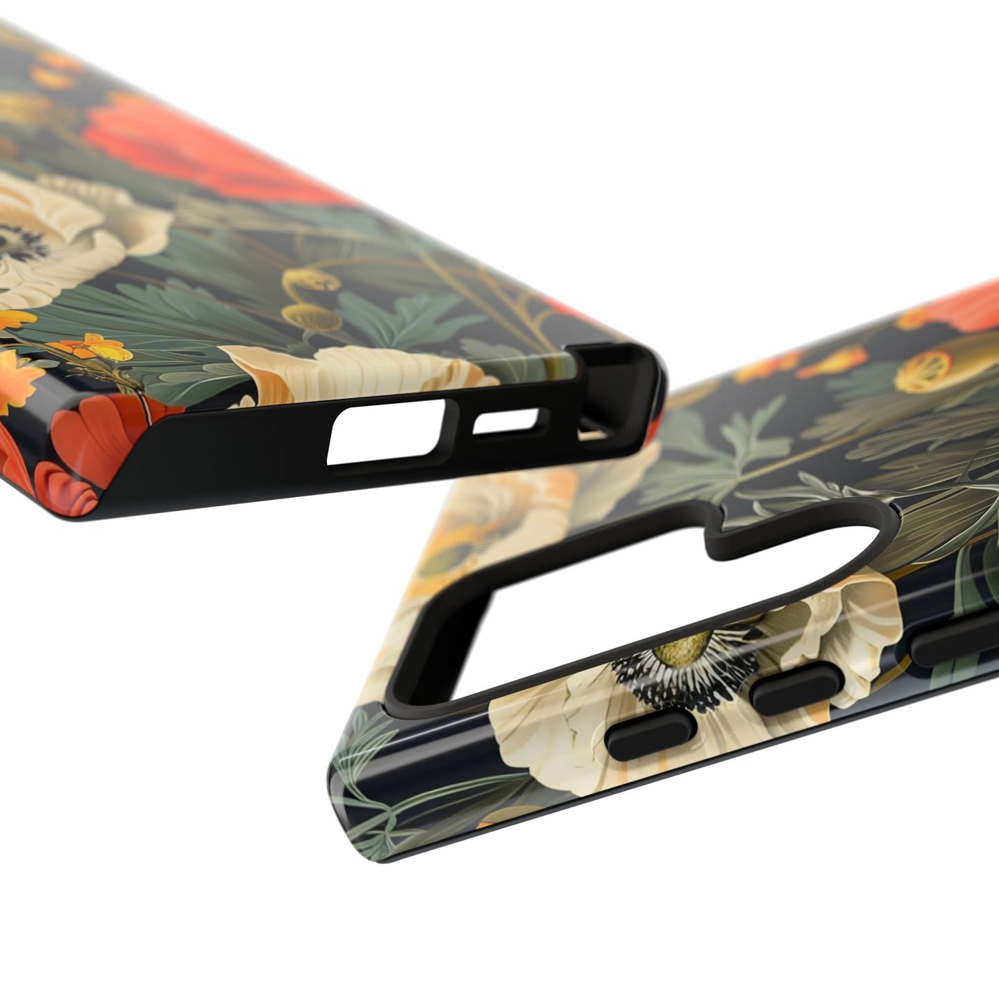 Floral Phone Case - Tough Cases with Vibrant Garden Design, Phone Accessory, Gift for Her, Spring Style, Nature Lover