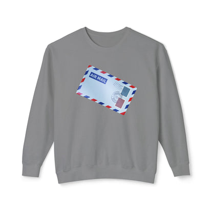 Unisex Lightweight Crewneck Sweatshirt - Vintage British Air Mail
