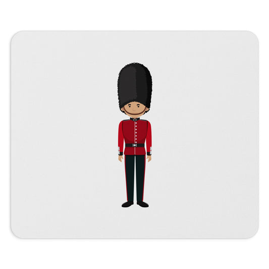 Animated Guard Mouse Pad - Fun Desk Accessory, Office Gift, Gamer Pad, Home Decor, British Theme