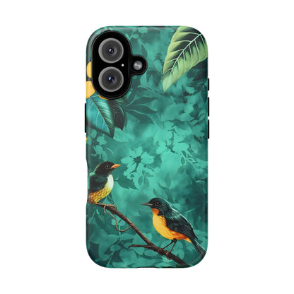 Tough Cases Phone Case - Elegant Bird Design, Nature Lover Gift, Wildlife Art, Tropical Decor, Eco-Friendly Accessory