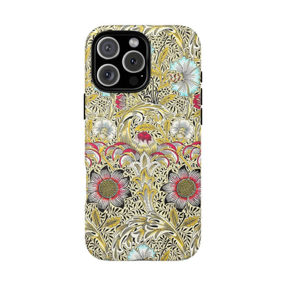 Floral Phone Case - Tough Cases, Floral Design, Stylish, Protective, Unique Gift for Her, Phone Accessories