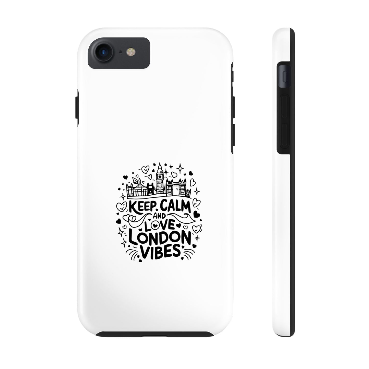 Keep Calm London Vibes Phone Case | Tough Protection for London Lovers
