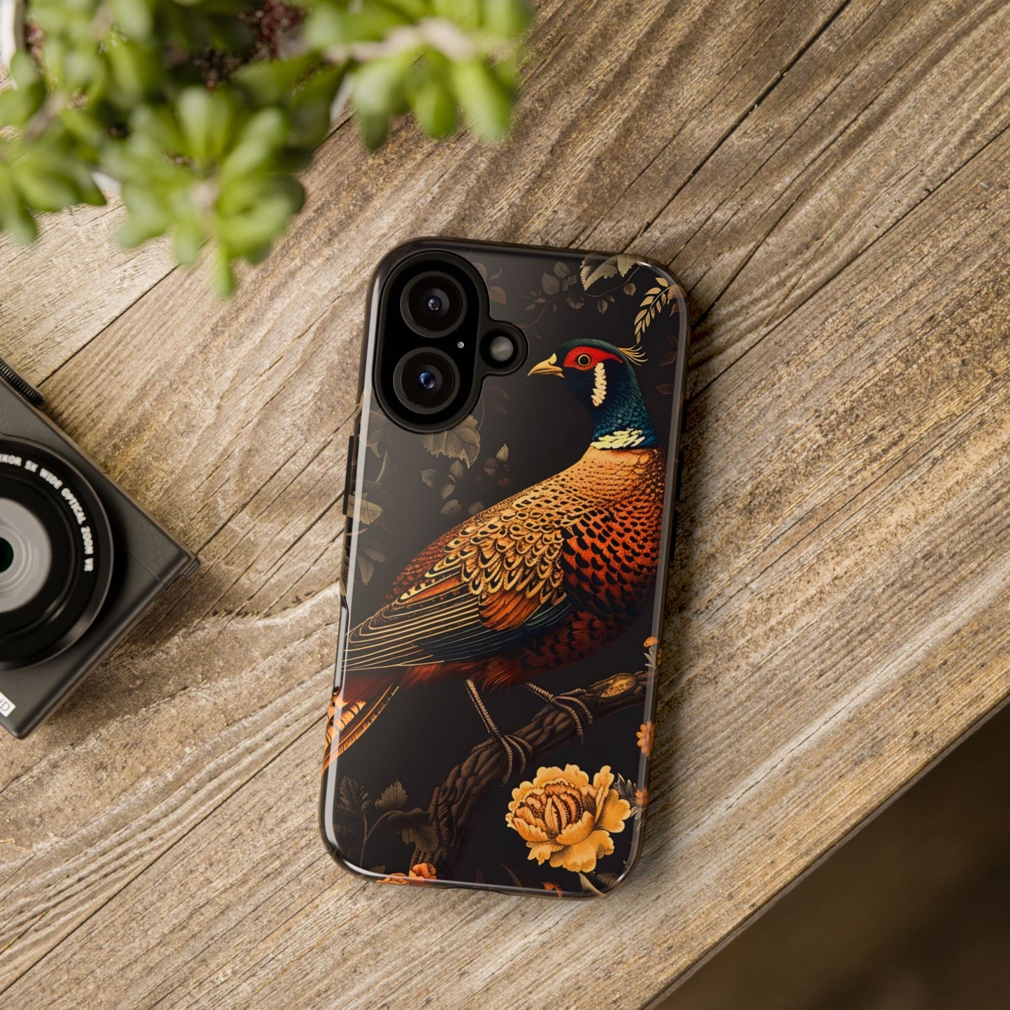 Elegant Bird Phone Case with Floral Design, Tough Phone Cover, Artistic Cell Phone Accessory, Unique Gift for Nature Lovers, Stylish [...]