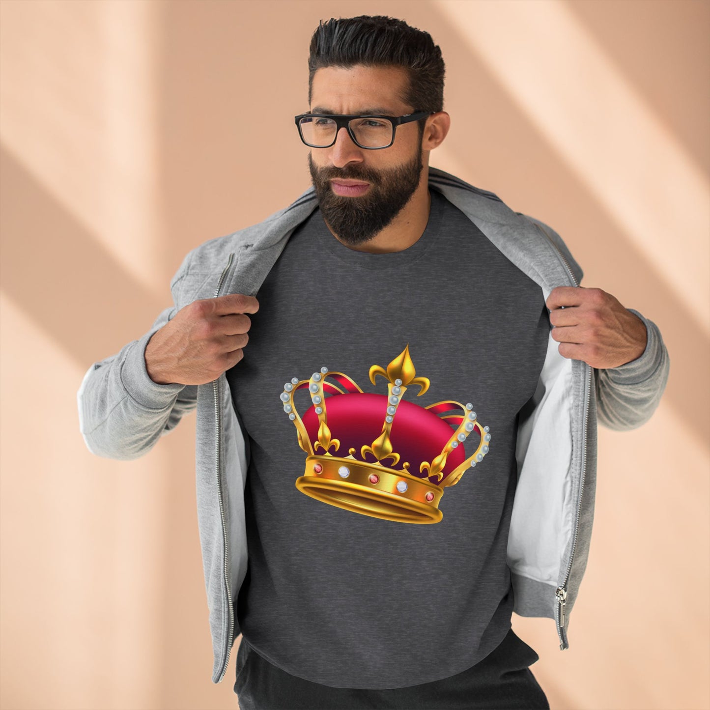 Unisex Crewneck Sweatshirt - British Royal Crown