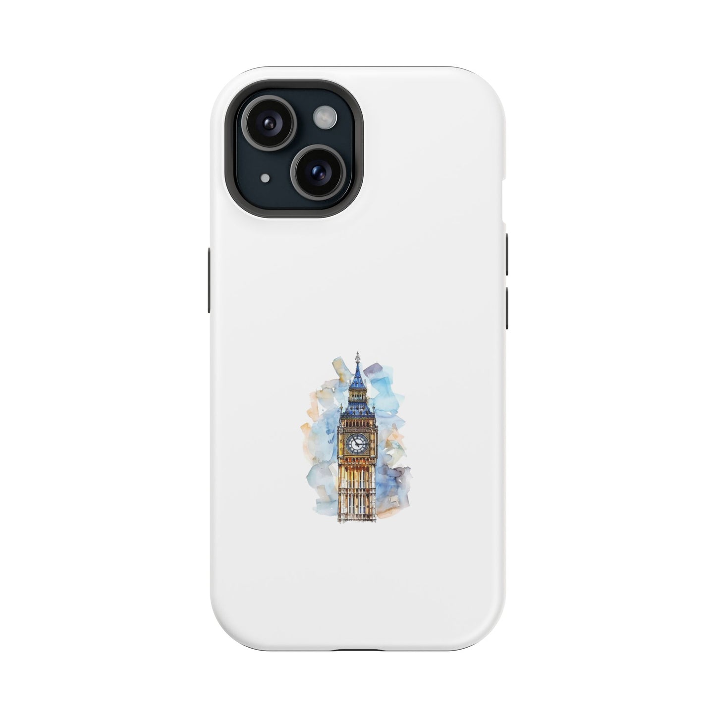 Artistic Magnetic Phone Cases with Iconic Designs, Unique Cell Phone Cover, London Tower Case, Gift for Travelers, Customizable Art Cases