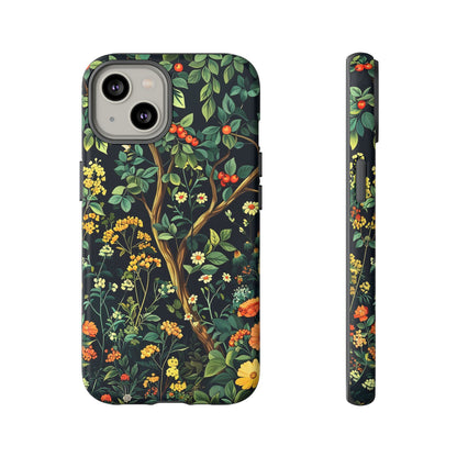 Floral Phone Case - Tough Cases, Colorful Nature Design, Gift for Flower Lovers, Phone Accessory, Unique Cell Phone Cover