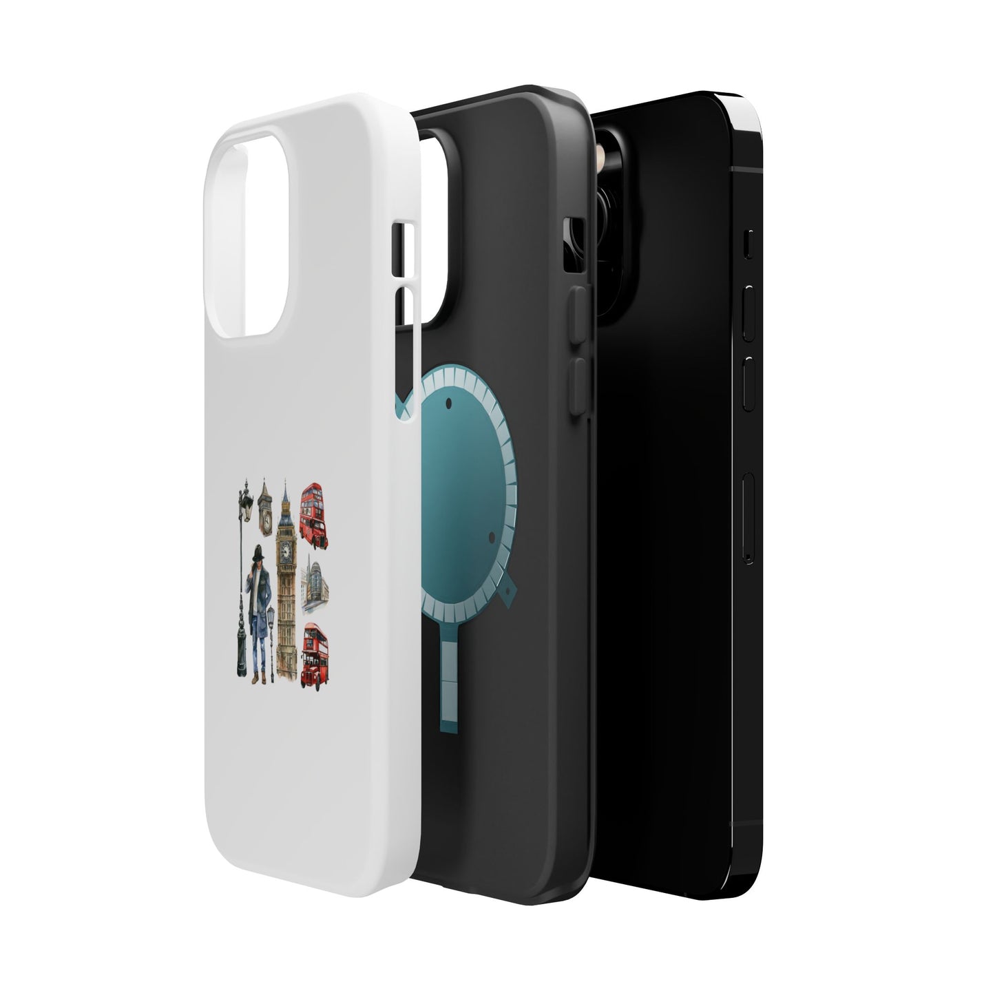 London-Inspired Magnetic Tough Cases | Custom Phone Covers for Travel Lovers, Gift for Friends, Unique Accessories, Phone Protection