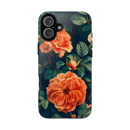 Floral Phone Case, Tough Cases for Nature Lovers, Botanical Design, Phone Protection, Gift for Her, Trending Floral Accessories