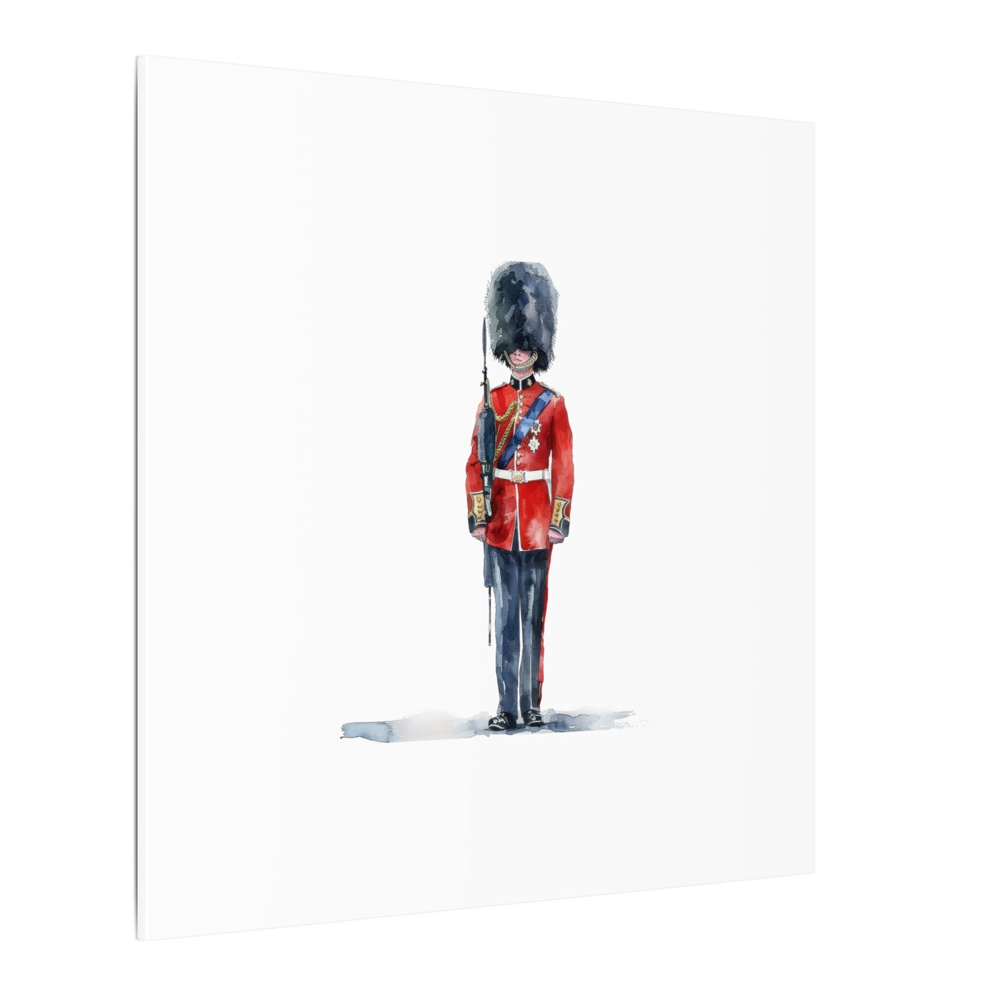 Royal Guard Canvas Art Print, British Soldier Wall Decor, Home Decoration, Gift for History Lovers, Art for Offices, Unique Wall Gallery