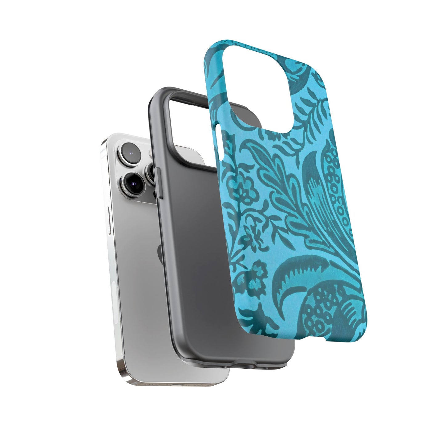 Tough Cases Floral Phone Case, Boho Chic Cover for Smartphones, Unique Gift for Her, Trendy Tech Accessory, Perfect for Personalization