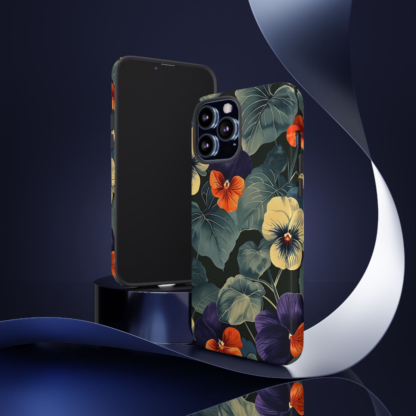 Tough Cases Floral iPhone Case, Tough Phone Cover, Stylish Floral Design, Gift for Her, Summer Vibe, Durable Protective Case
