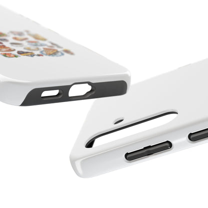 Foodie Tough Phone Case with Gourmet Feast Design