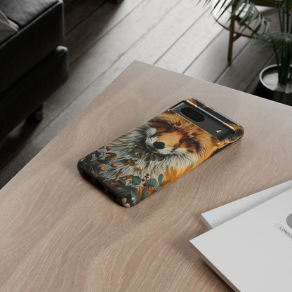 Fox Design Tough Phone Case - Nature Lover's Gift, Wildlife Accessory, Stylish Protection, Eco-Friendly Mobile Cover