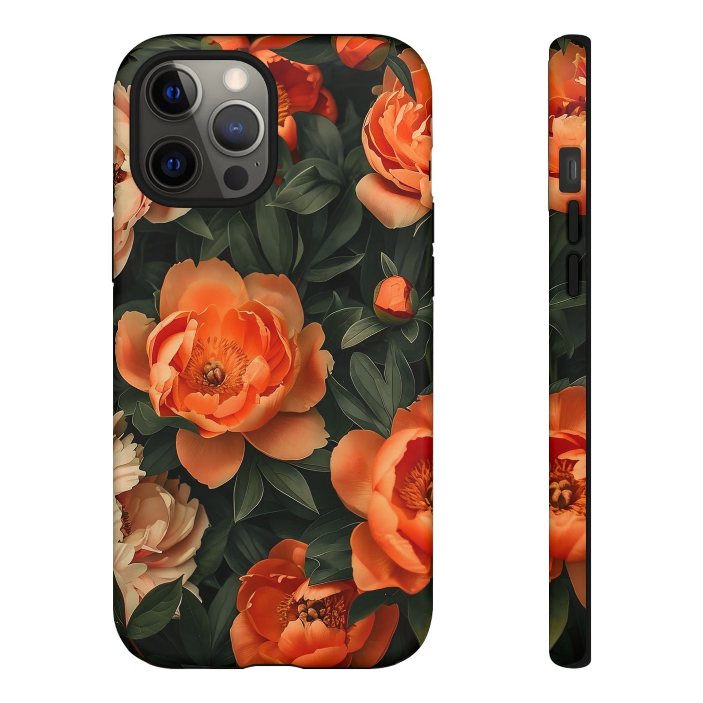 Stylish Floral Phone Case, Tough Cases, Floral Phone Cover, Gift for Her, Spring Accessories, Mother's Day, Phone Protection