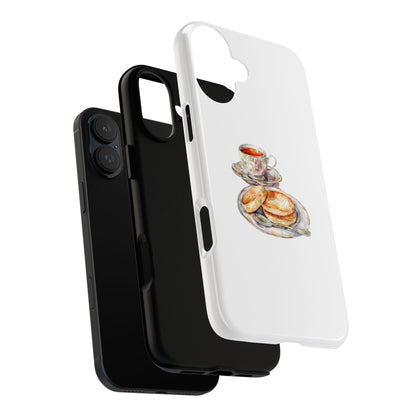 Elegant Tea & Cookies Phone Case - Tough Cases for Tea Lovers
