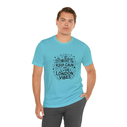 London Vibes Elegant Unisex Jersey Short Sleeve Tee