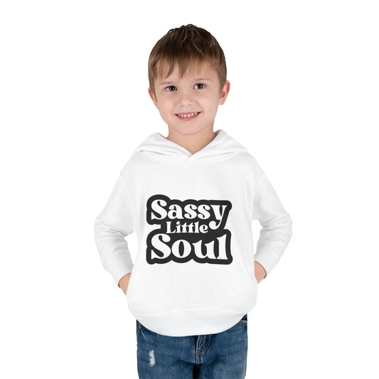 Sassy Little Soul Toddler Fleece Hoodie - Cute & Cozy Kids' Apparel