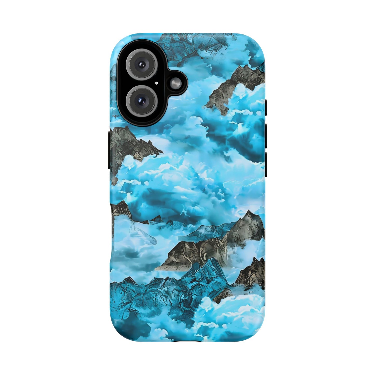 Mountain Wave Phone Case - Adventure Gear, Outdoor Gifts, Stylish Cases, Trendy Accessories, Nature Lovers