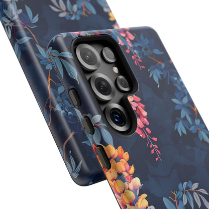 Floral iPhone Case, Tough Phone Cover, Gift for Her, Nature Lover Accessory, Spring Decor, Unique Floral Design