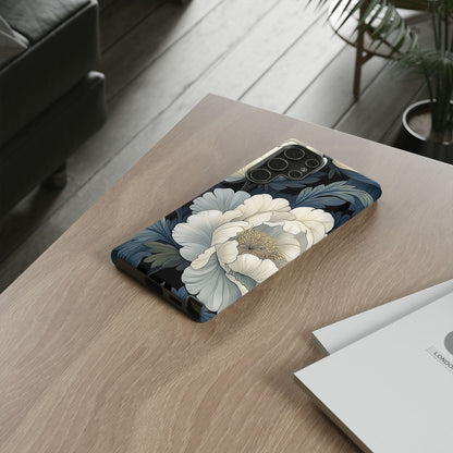 Floral Phone Case - Elegant Tough Cases for Nature Lovers, Stylish Protective Cover for Gifts, Birthdays, Mom's Day, Floral Design