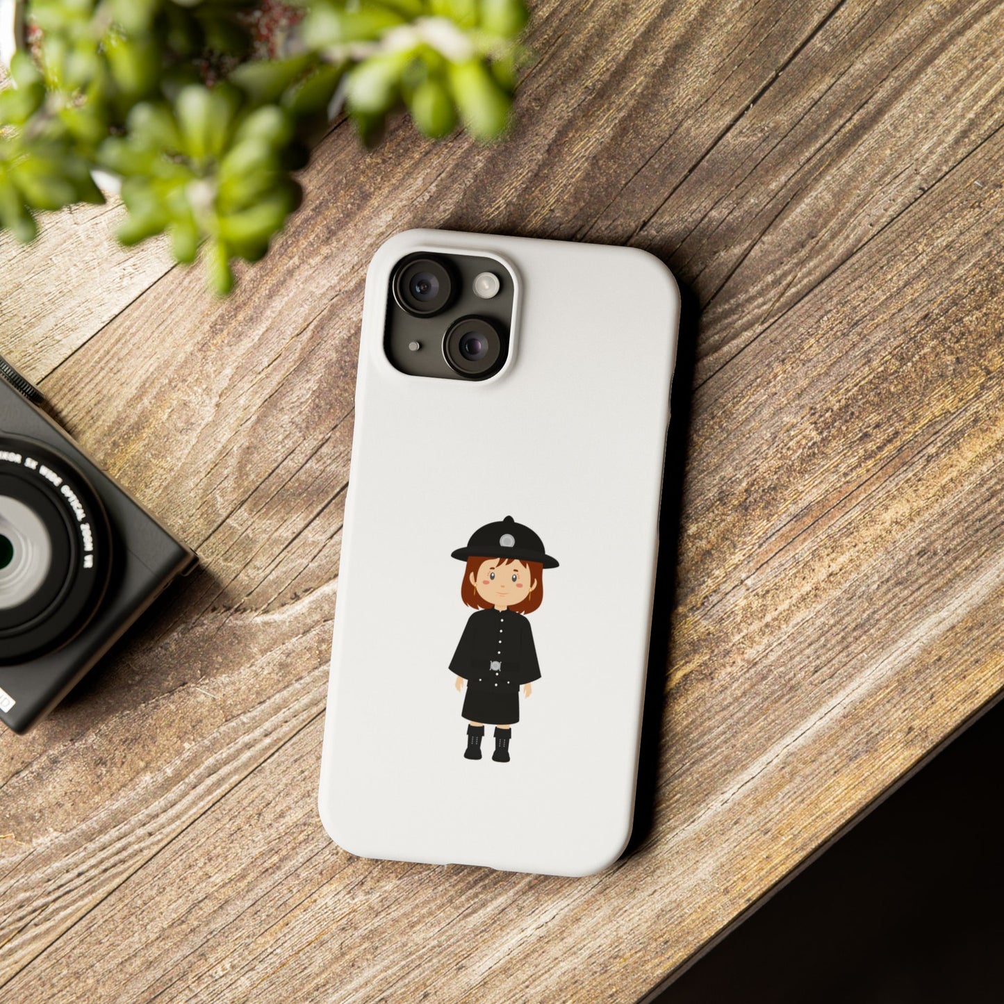 Cute Police Officer Slim Phone Case | Perfect Gift for Police Lovers, Unique Phone Cover, Fun Accessory, Custom Design Case, Stylish [...]