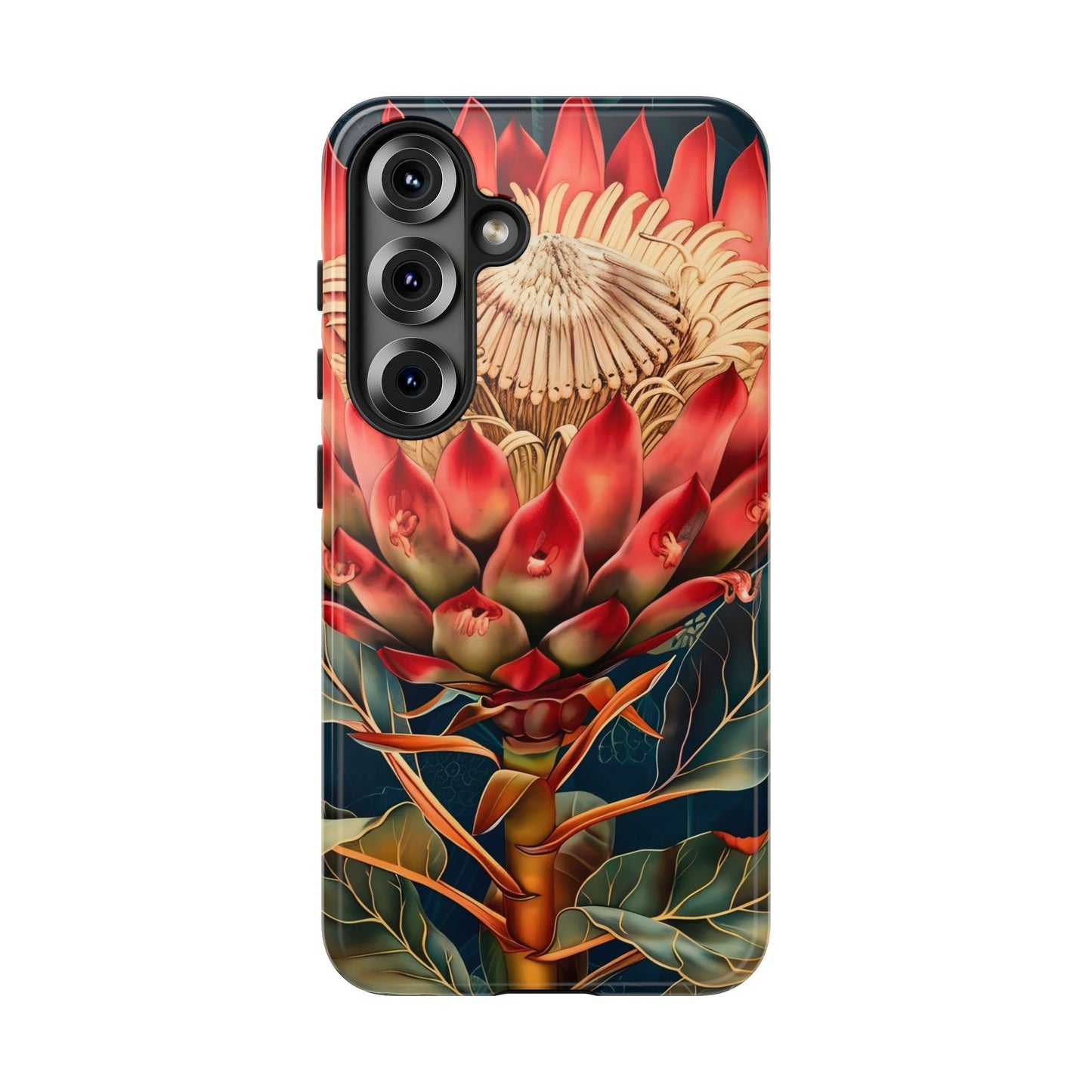 Tough Cases: Vibrant Floral Phone Case, Tough Phone Covers, Floral Art Cases, Nature Design Accessories, Gift for Nature Lovers
