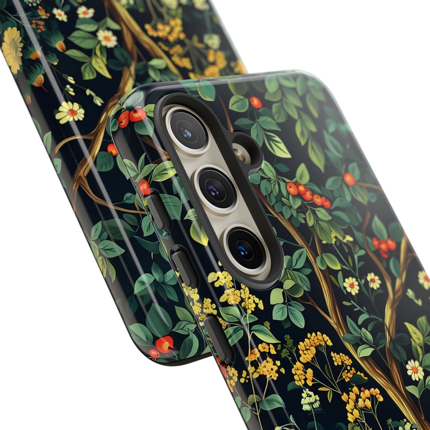 Floral Phone Case - Tough Cases, Colorful Nature Design, Gift for Flower Lovers, Phone Accessory, Unique Cell Phone Cover
